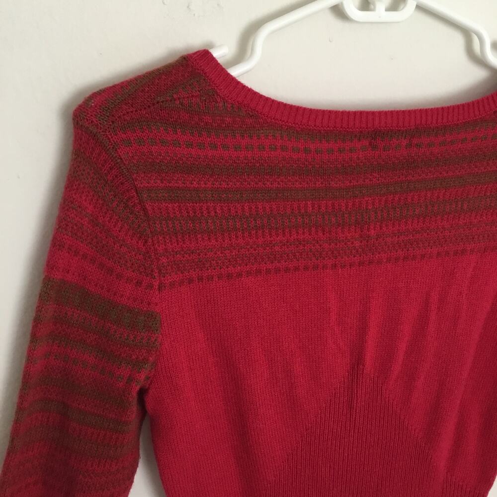 Patagonia Raspberry Red Rios Secret Lamb's Wool Dress S - Picture 7 of 9